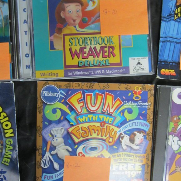 CD-ROM PC GAMES, DIFFERENT GAMES, SOME VINTAGE $10EA - Picture 6 of 8